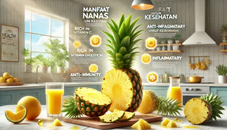 Manfaat Nanas untuk Kesehatan