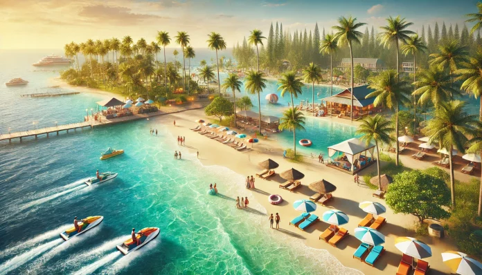 pantai florida pasir putih anyer