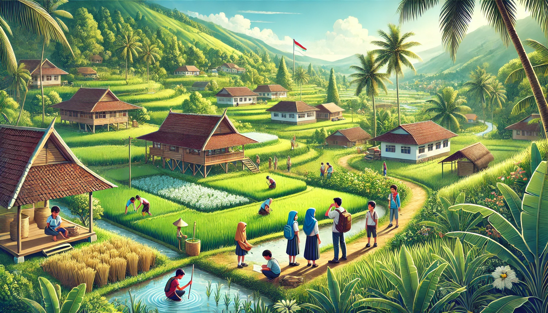 prima wisata edukasi desa selemak