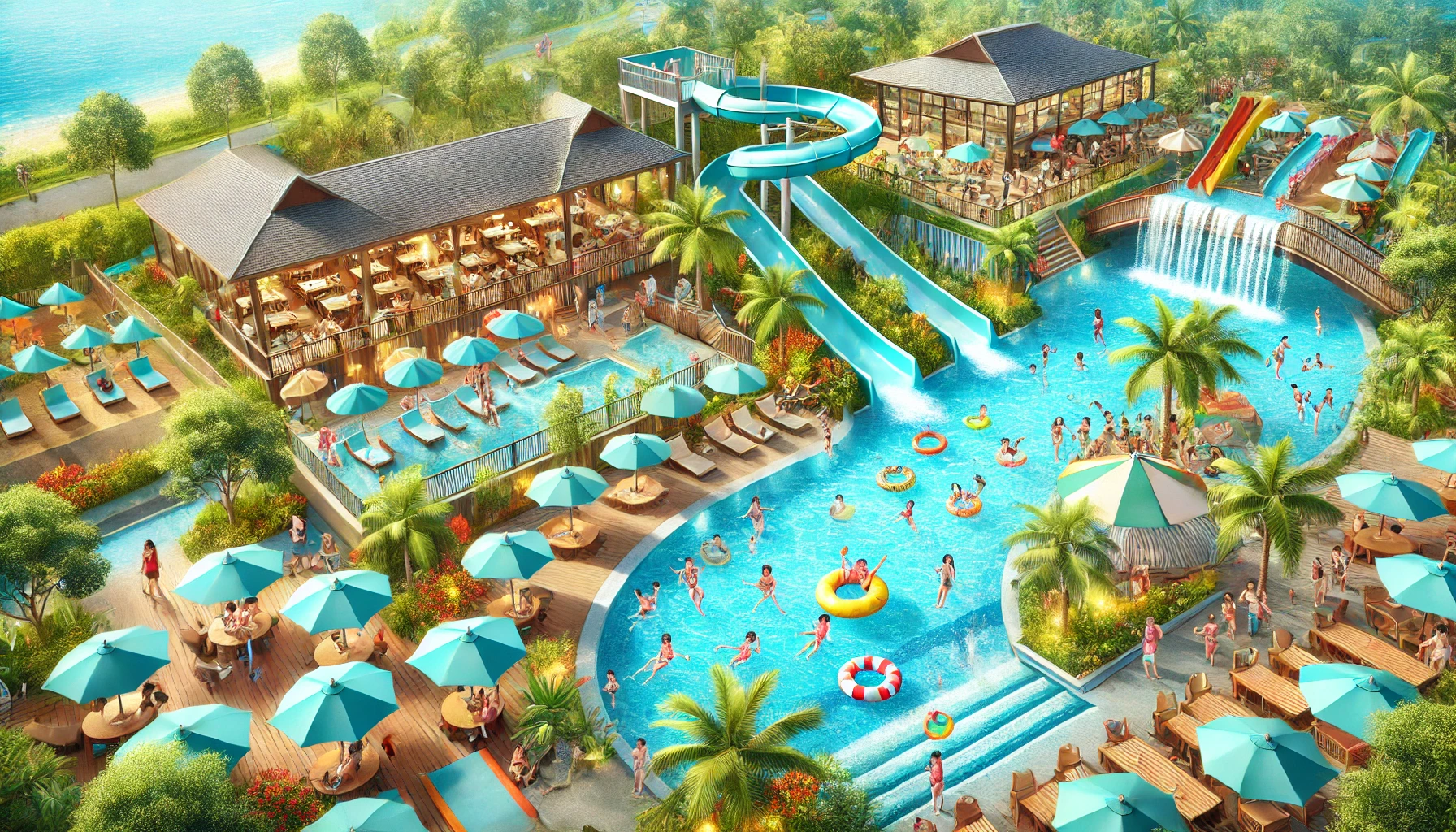 wisata merci waterpark and resto