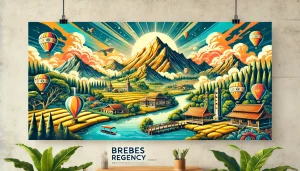 memproduksi slogan tentang tempat wisata di kabupaten brebes