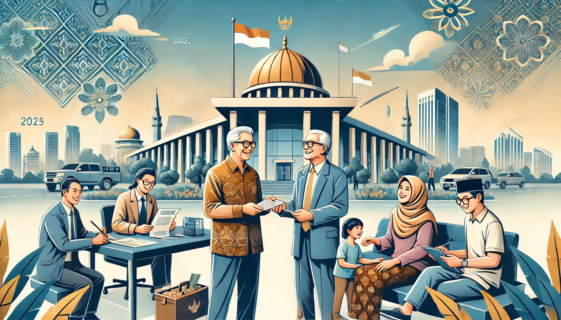 gaji pensiunan pns naik 2025 kapan cair