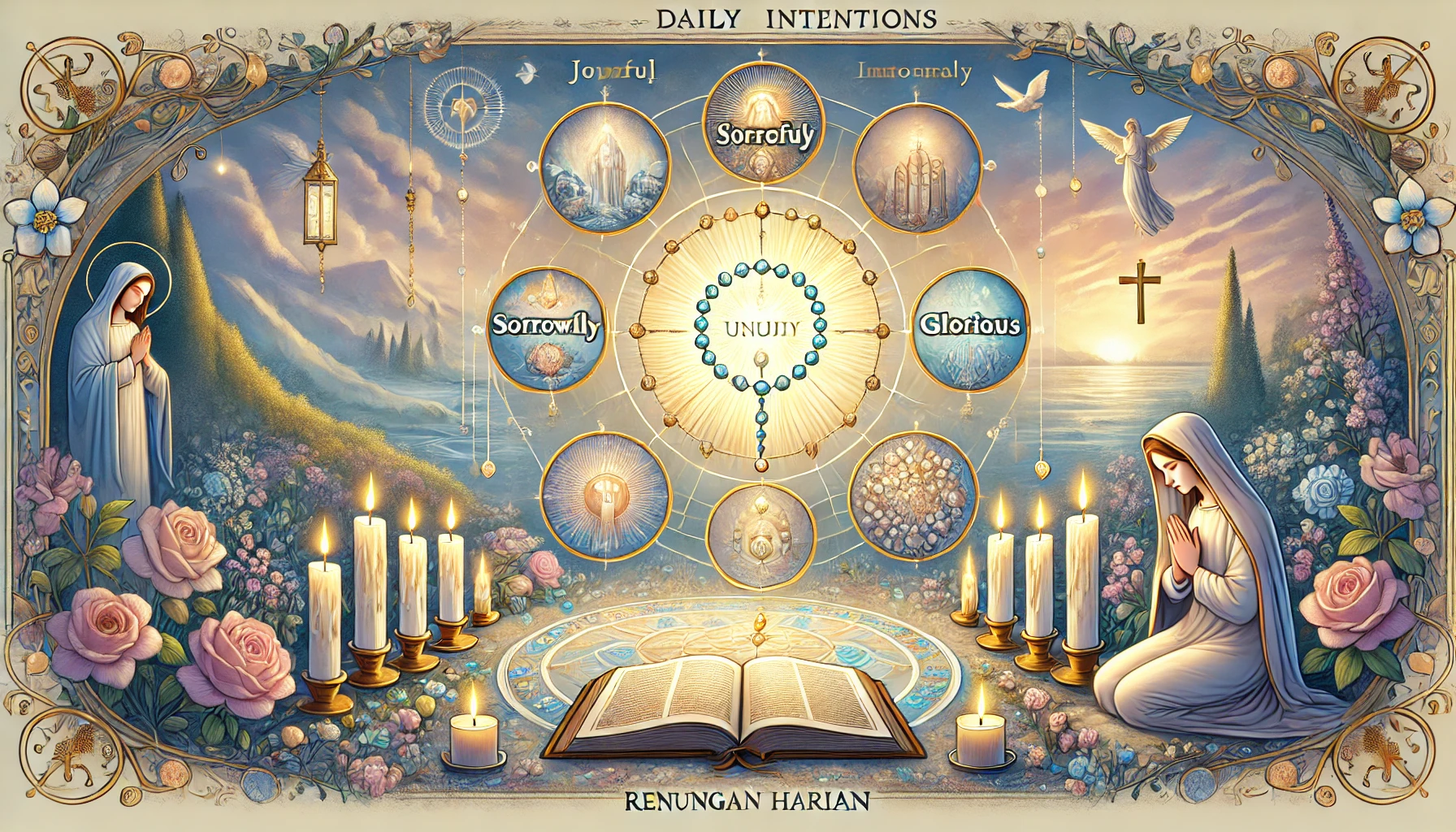 susunan doa rosario katolik