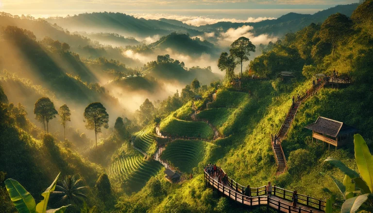 Menjelajah Wisata Tangga Seribu Manglayang Dengan Keindahan Alam Bandung Timur