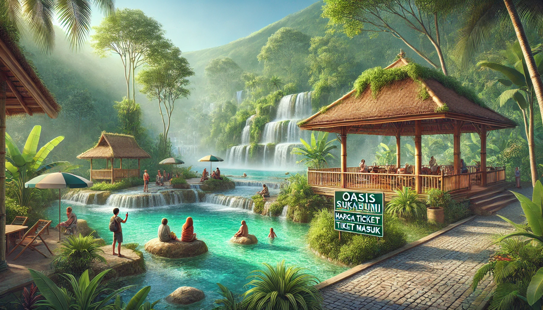 Wisata Alam Oasis Sukabumi Harga Tiket Masuk