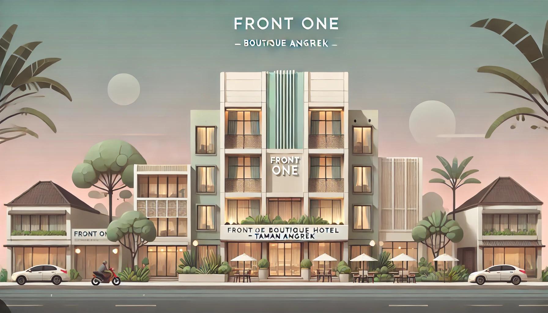 Front One Boutique Hotel Taman Anggrek