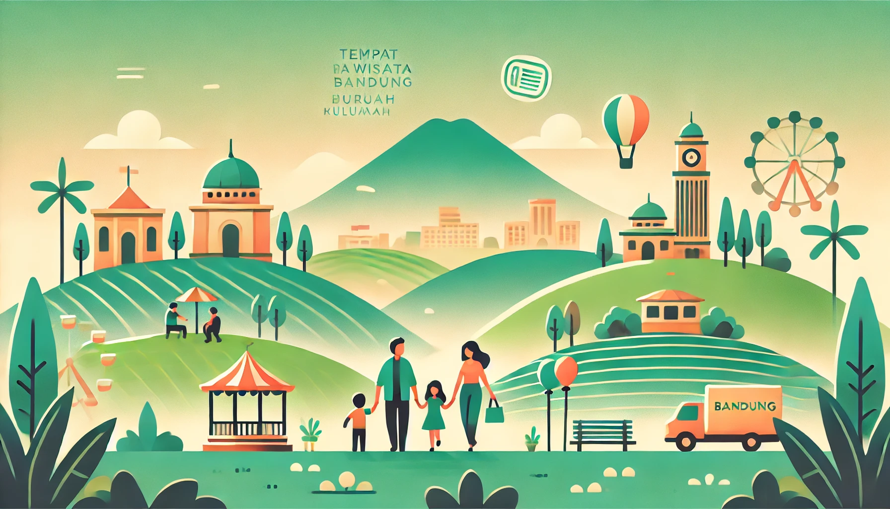 Wisata Bandung Murah Keluarga