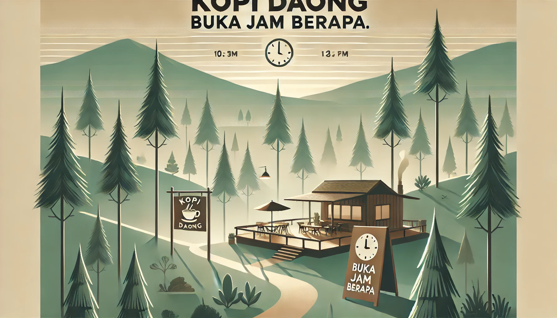 Kopi Daong Buka Jam Berapa