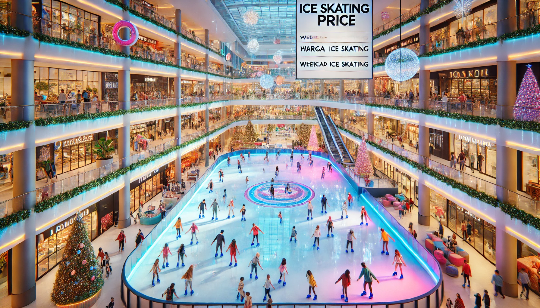 Harga Ice Skating Taman Anggrek