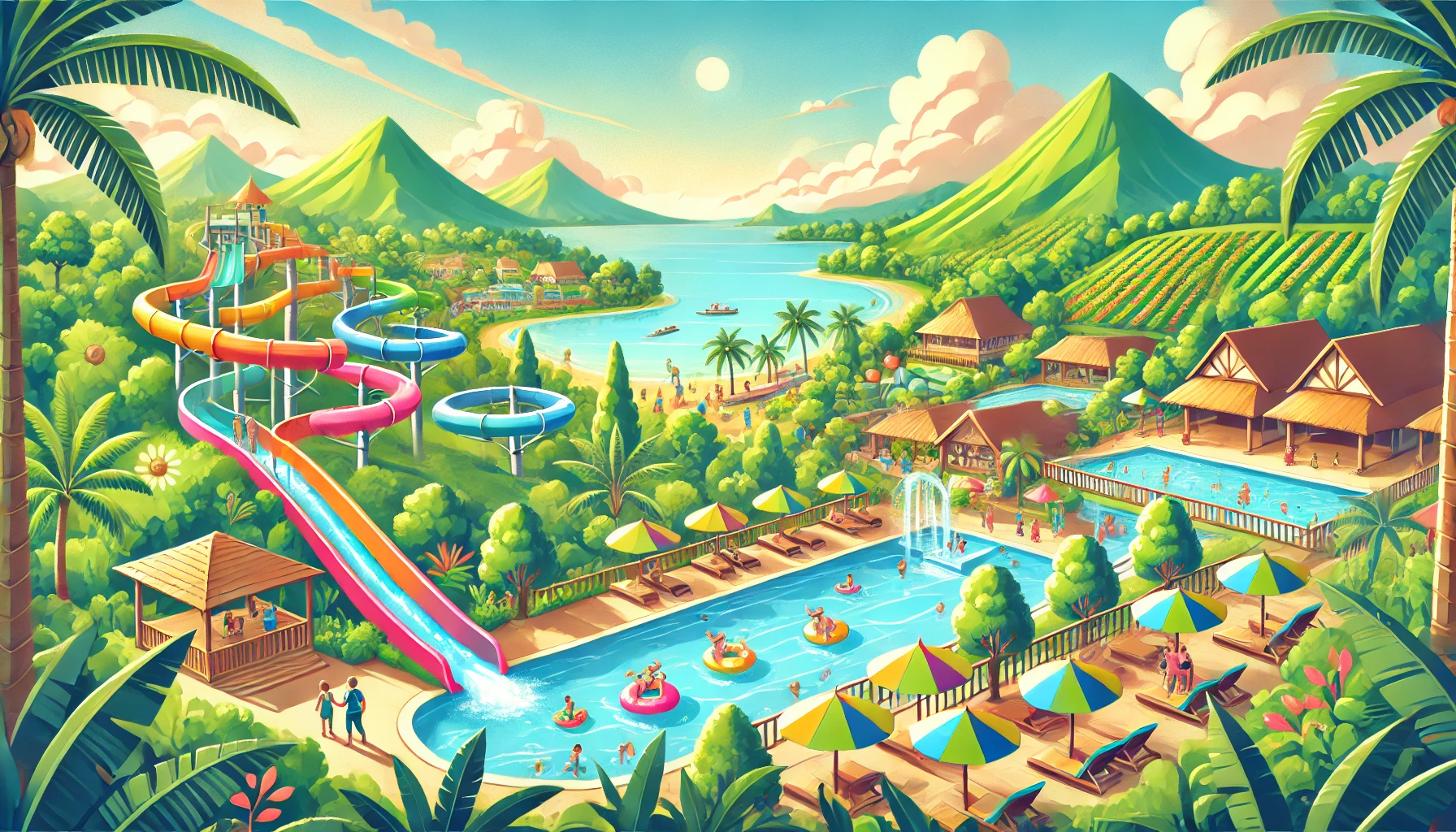 Telaga Kusuma Agrowisata Waterpark