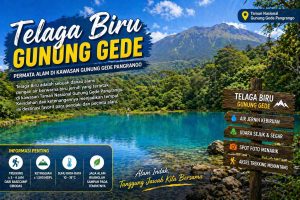 Telaga Biru Gunung Gede Indah Mistis Favorit Pendaki