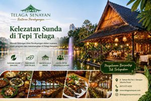 Telaga Senayan Restoran Parahyangan Unik Di Tengah Kota