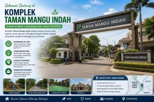 Komplek Taman Mangu Indah Jadi Hunian Favorit Warga