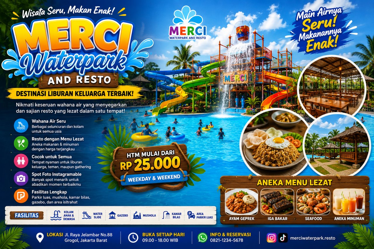 Wisata Merci Waterpark And Resto