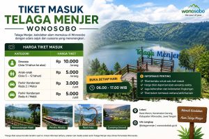 Tiket Masuk Telaga Menjer Wonosobo Murah Dan Indah