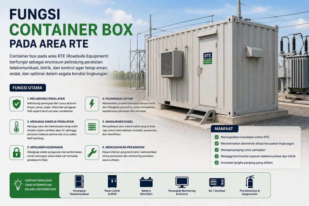 Fungsi Container Box Pada Area RTE Menjaga Efisiensi Kerja