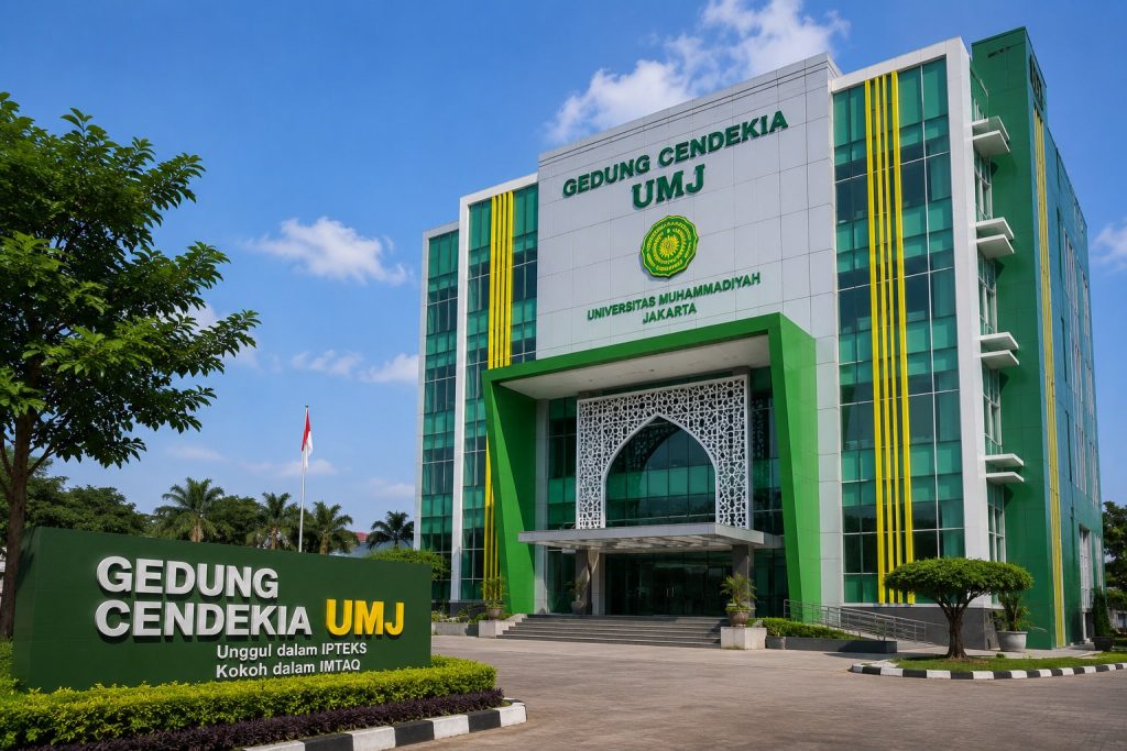 Gedung Cendekia UMJ Ikon Modern Kampus Menarik Perhatian