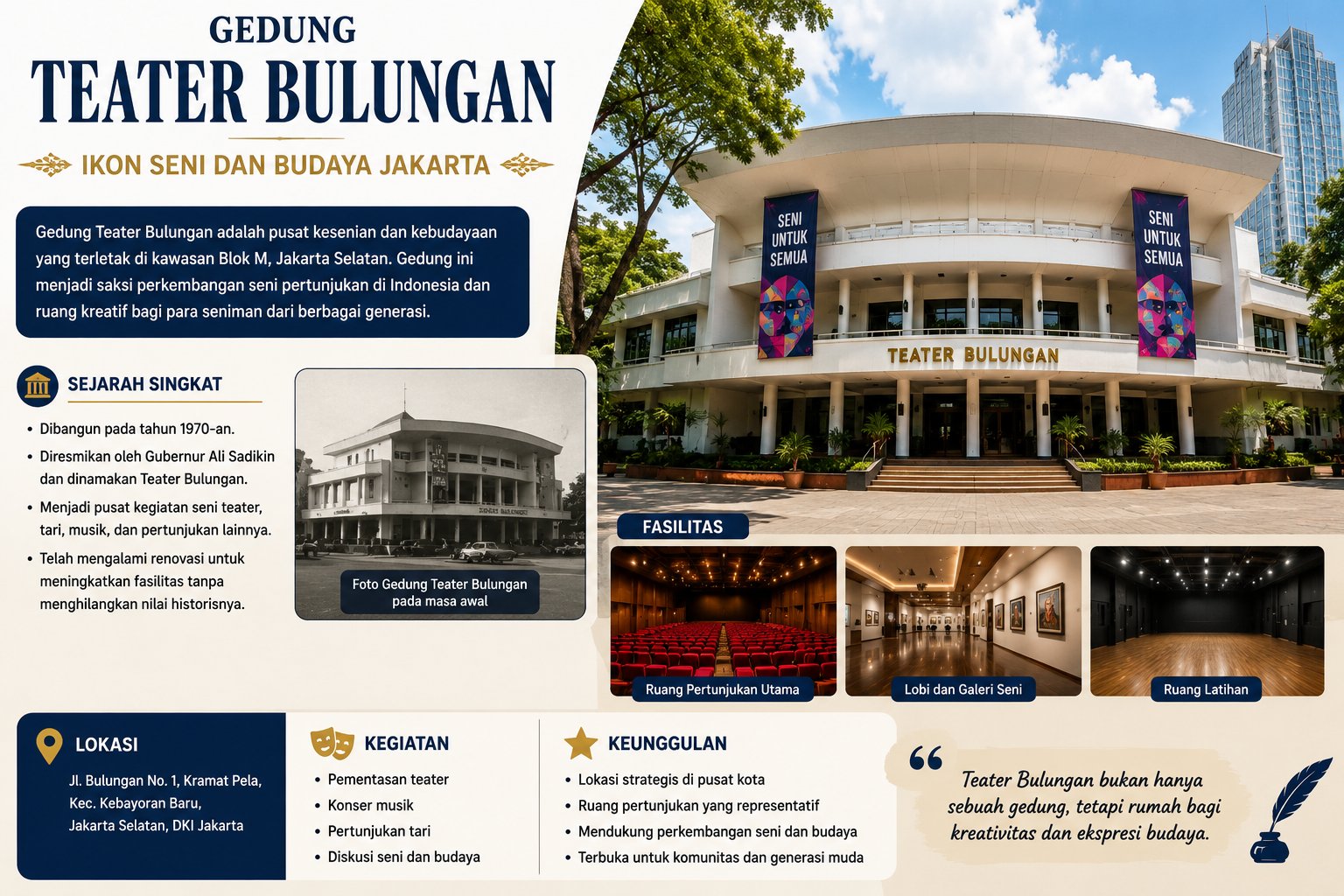 Gedung Teater Bulungan Jakarta