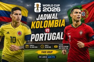 Jadwal Kolombia vs Portugal Jadi Penentu Juara Grup K