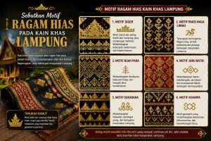 Sebutkan Motif Ragam Hias Pada Kain Khas Lampung