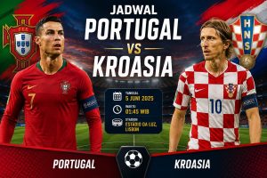 Jadwal Portugal vs Kroasia Jadi Laga Besar Eropa