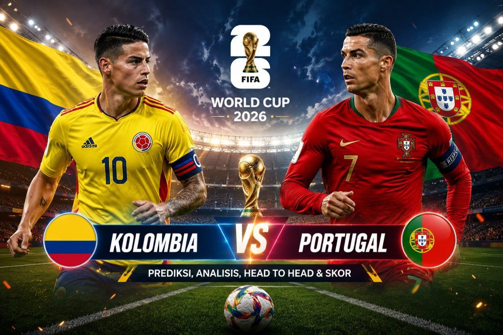 Prediksi Kolombia vs Portugal Menarik Perebutan Juara Grup K