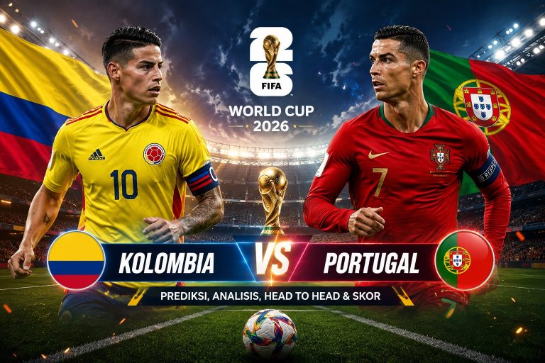 Prediksi Kolombia vs Portugal Menarik Perebutan Juara Grup K