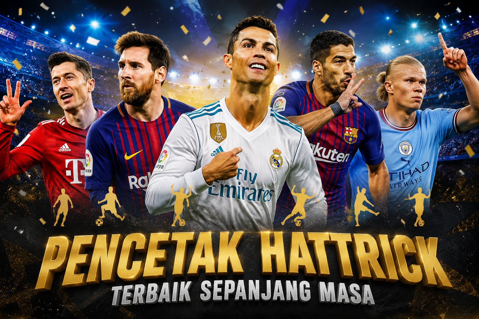 Pencetak Hattrick Terbanyak