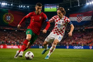 Pertandingan Portugal vs Kroasia Jadi Laga Panas Eropa