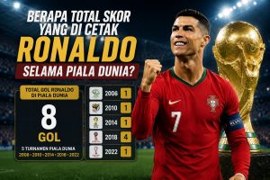 Total Gol Ronaldo Piala Dunia dan Perjalanan CR7 di Dunia