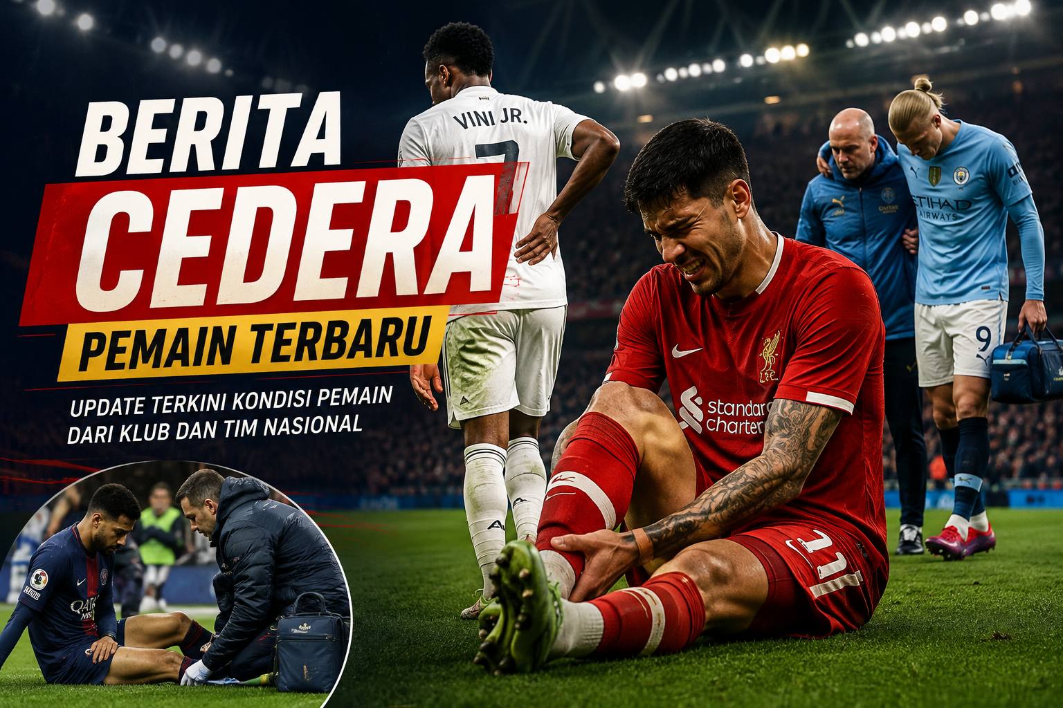 Berita Cedera Pemain Terbaru