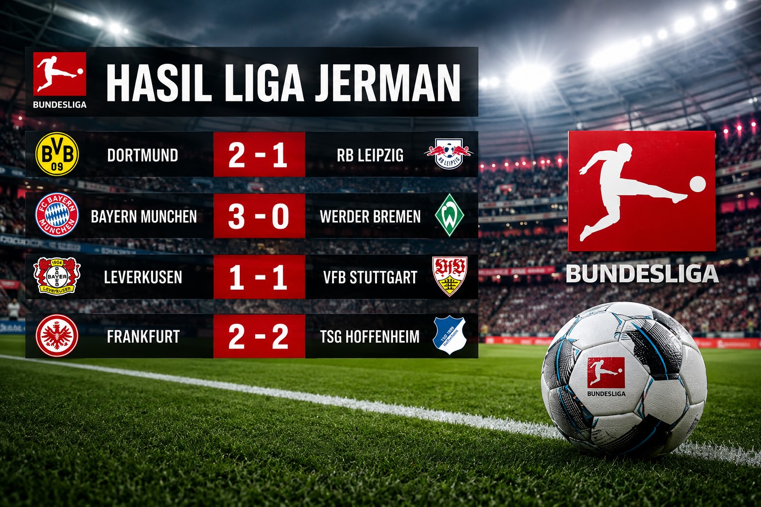 Hasil Liga Jerman