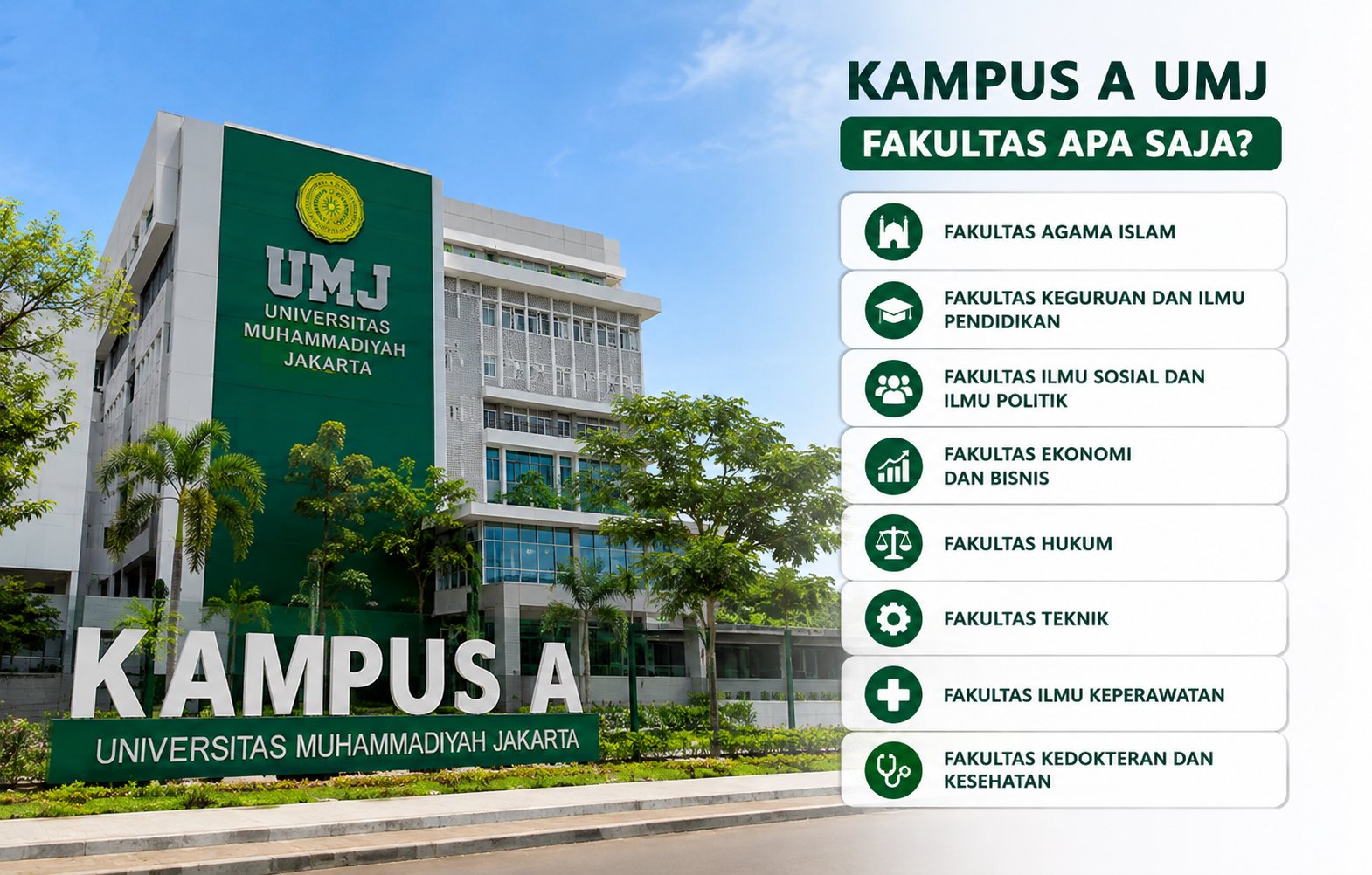 Kampus A UMJ Fakultas