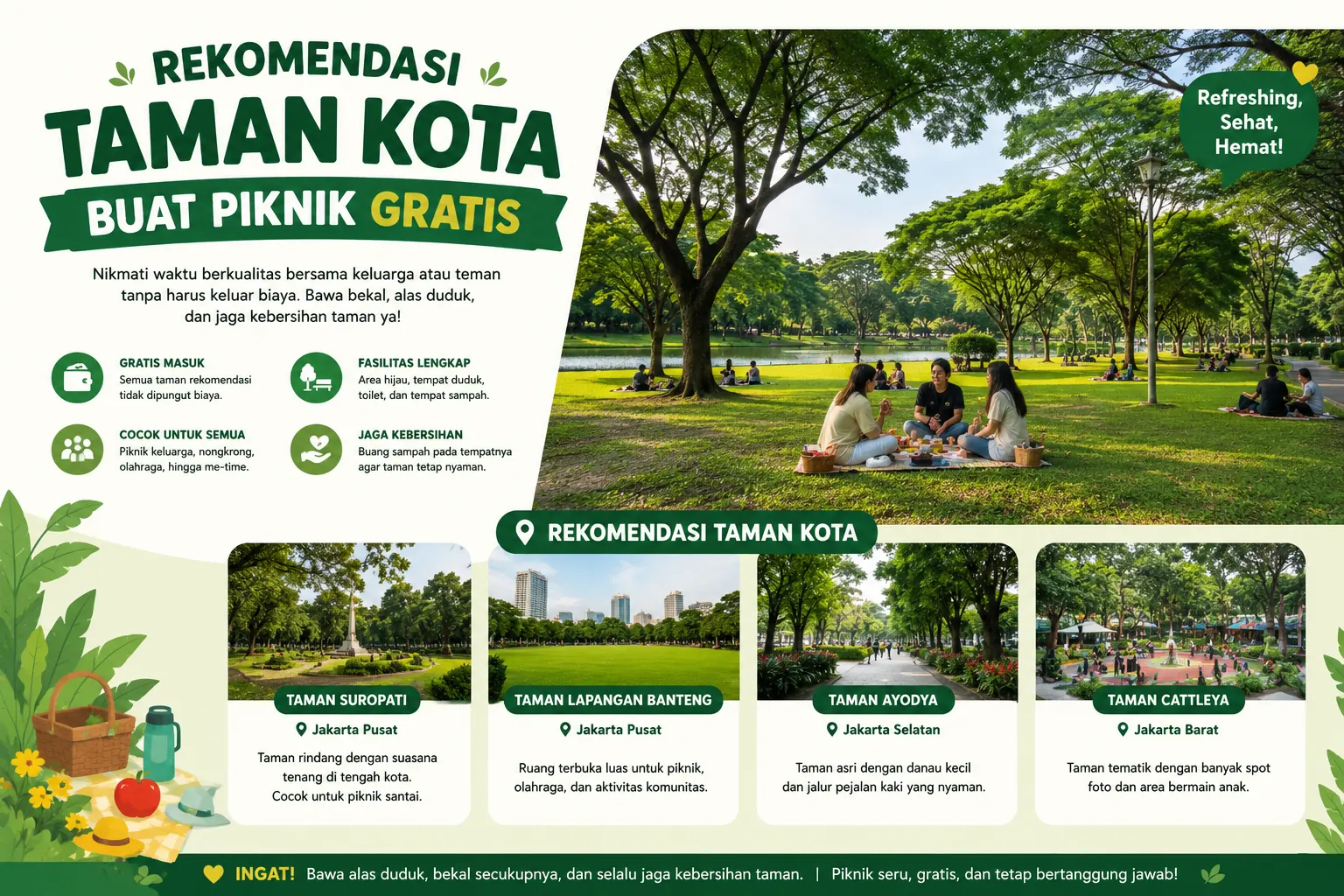 Rekomendasi Taman Kota