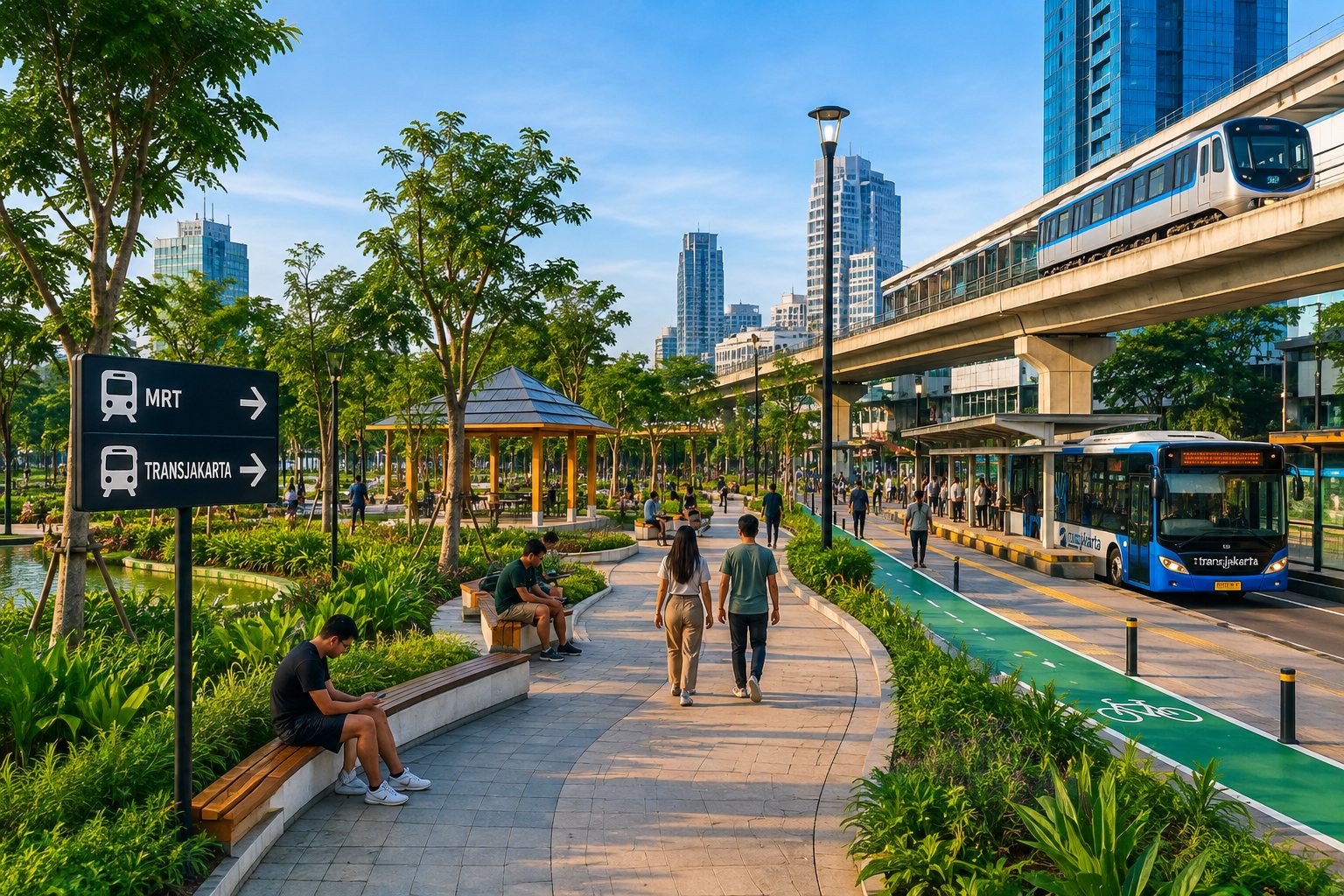 Taman Kota Terbaru Dekat