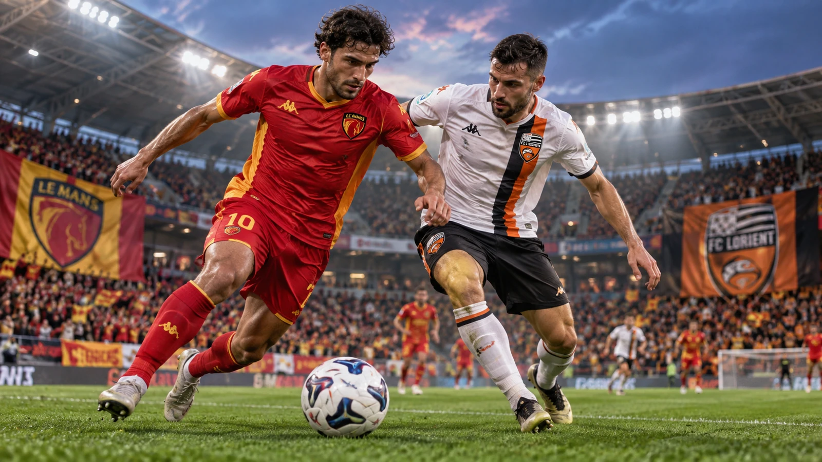 Pertandingan Le Mans vs Lorient