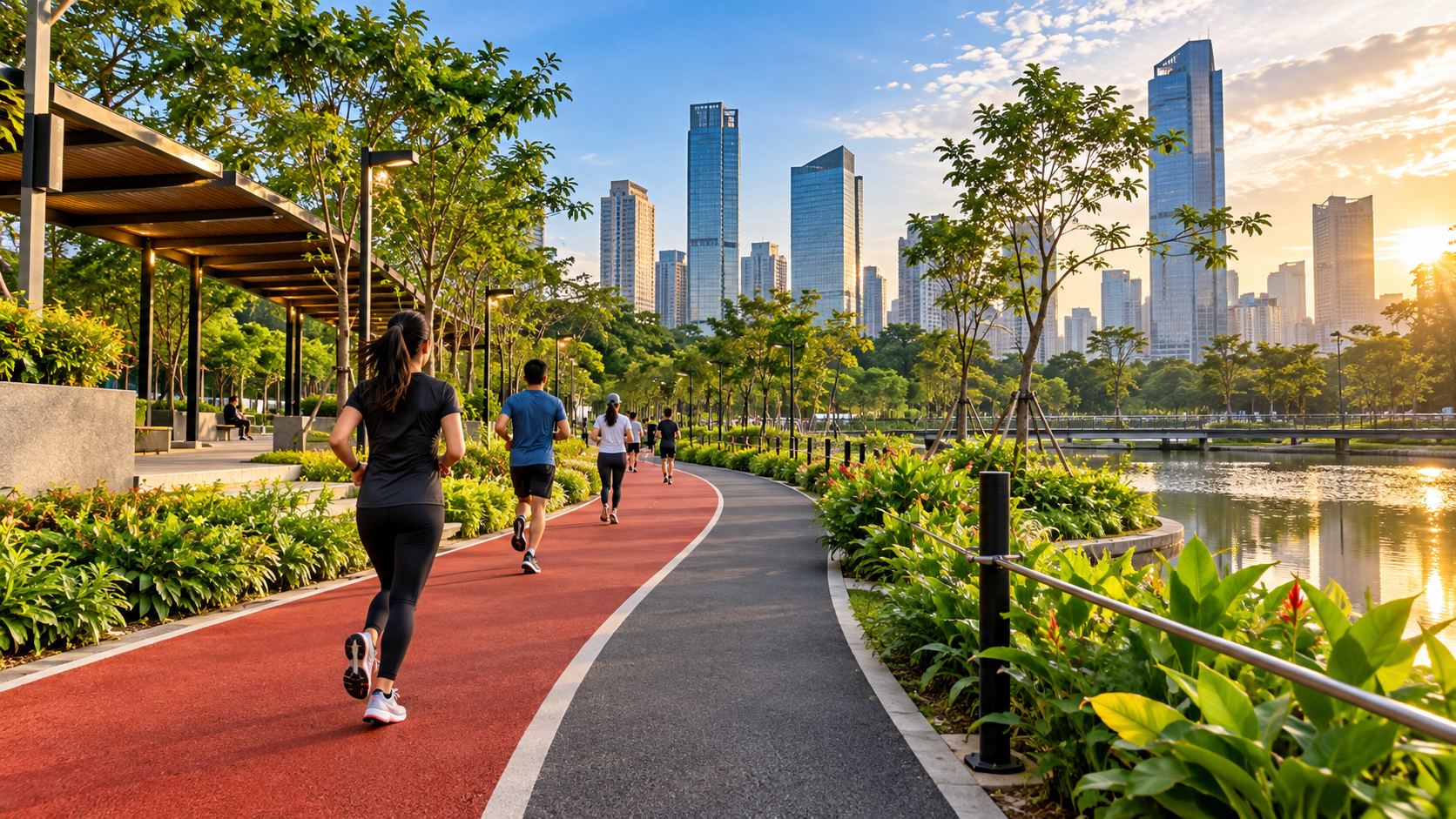 Lokasi Jogging Track Baru