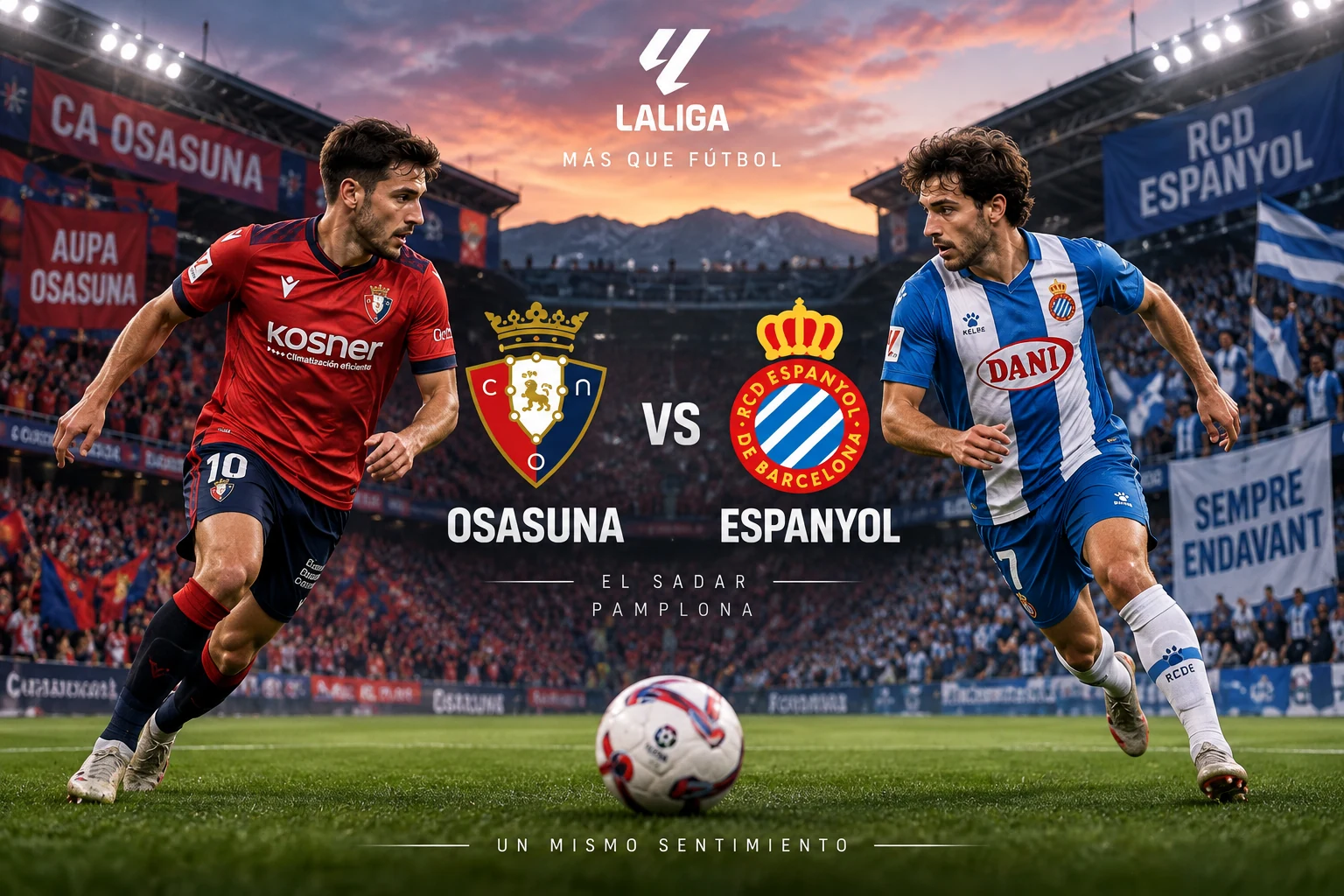 Pertandingan Osasuna vs Espanyol