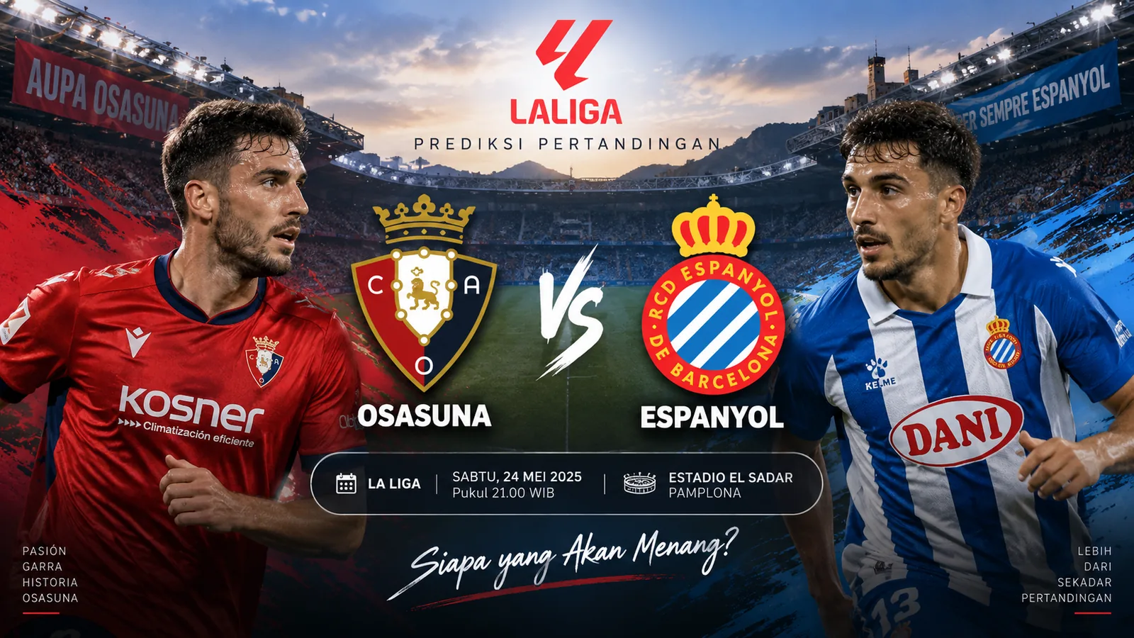 Prediksi Osasuna vs Espanyol