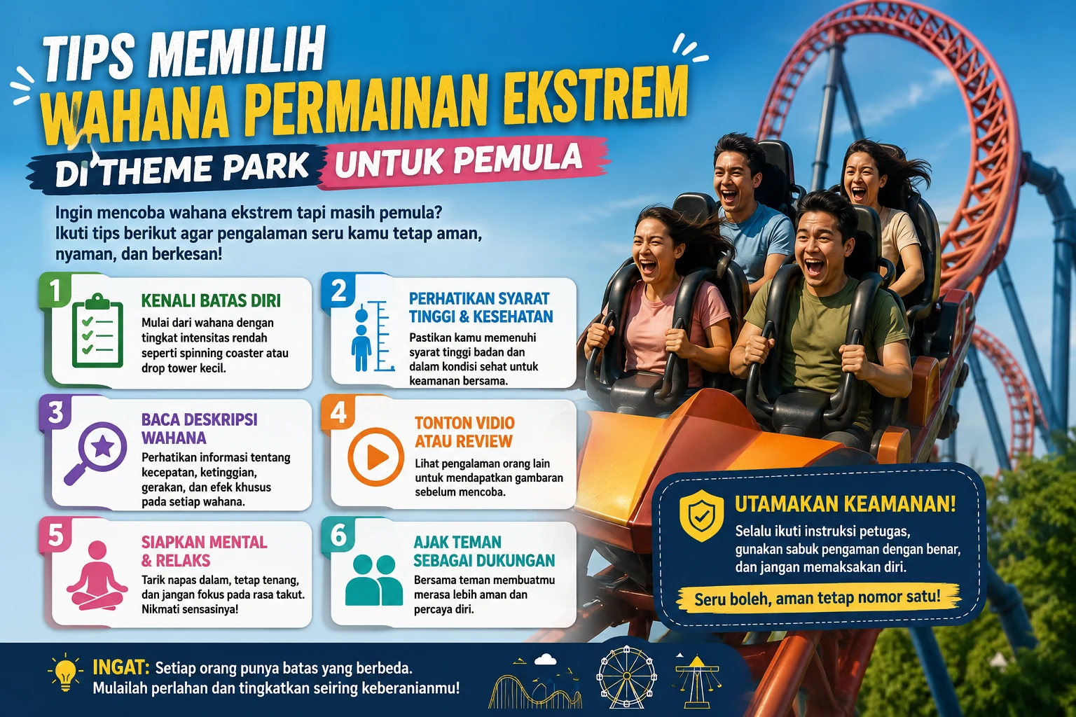 Tips Memilih Wahana Permainan