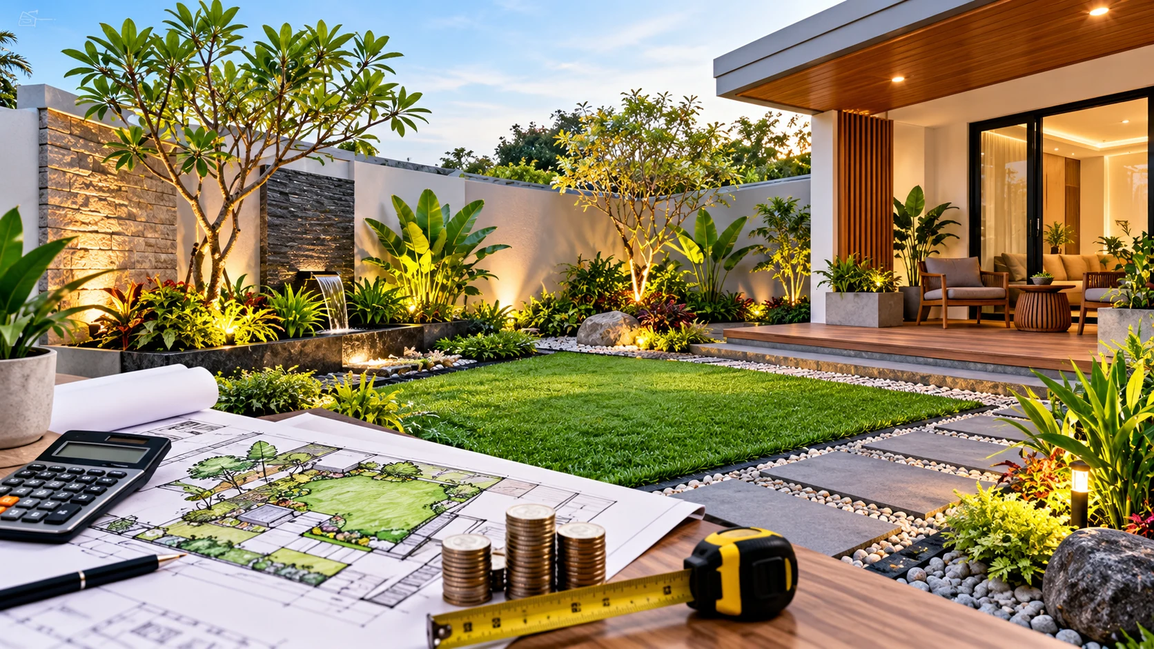 Biaya Pembuatan Taman