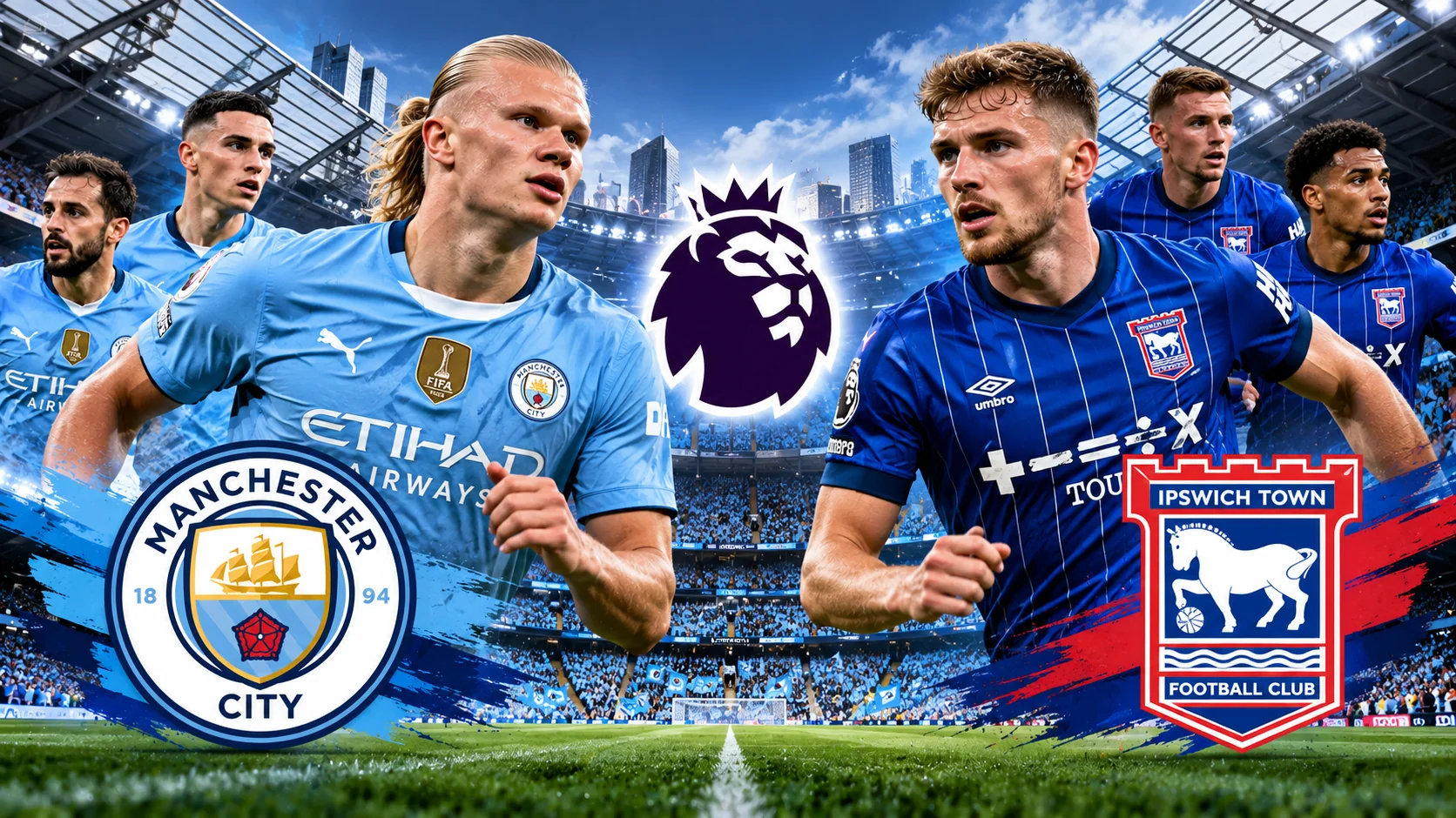 Jadwal City vs Ipswich