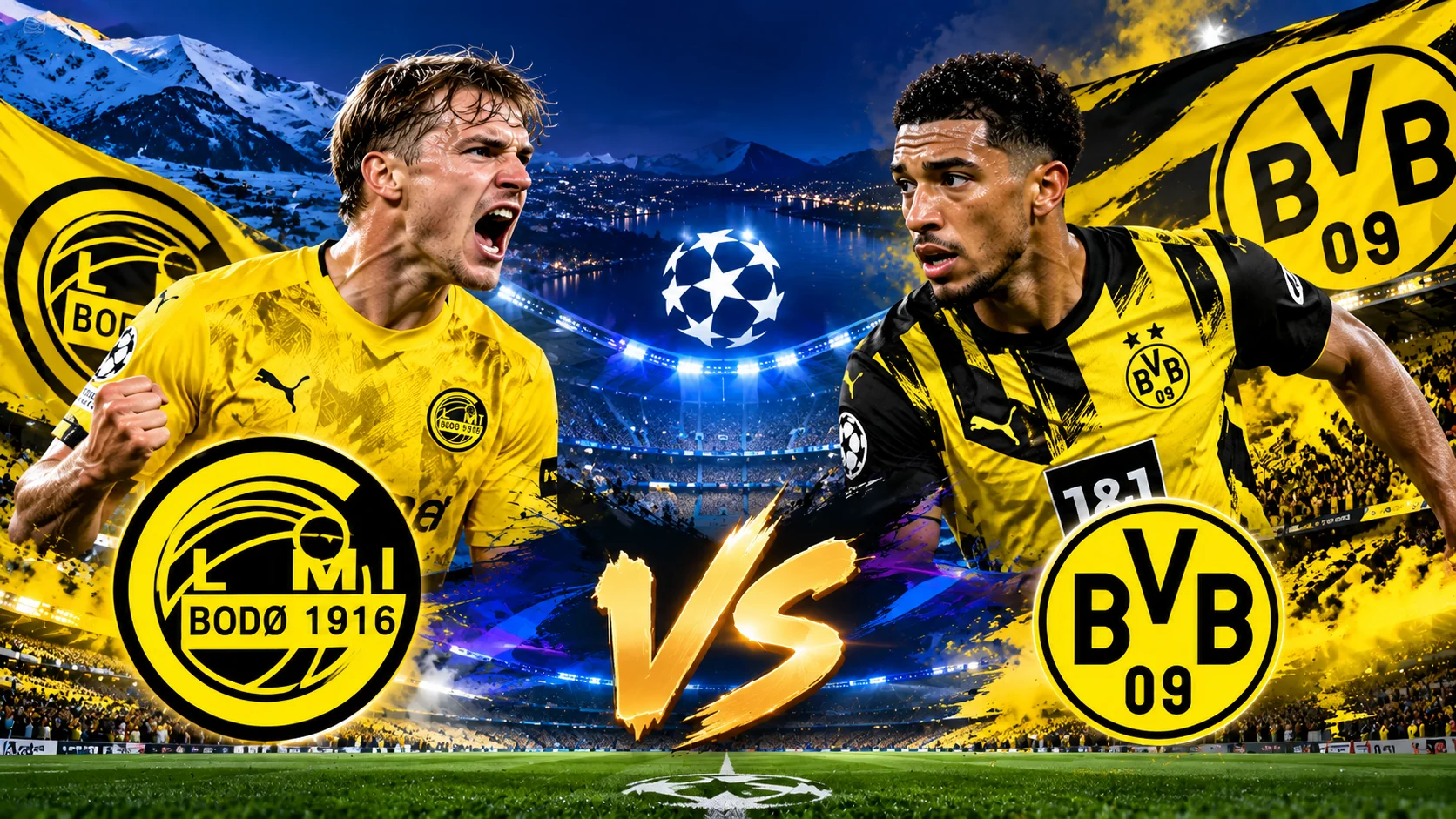 Pertandingan Glimt vs Dortmund