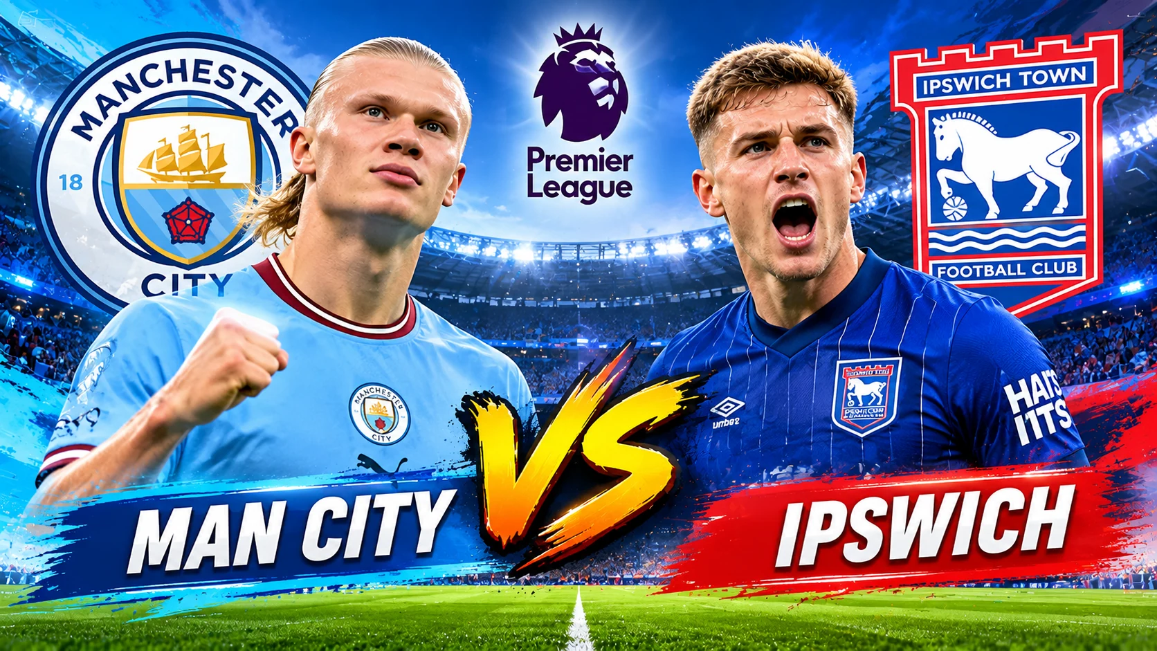 Pertandingan City vs Ipswich