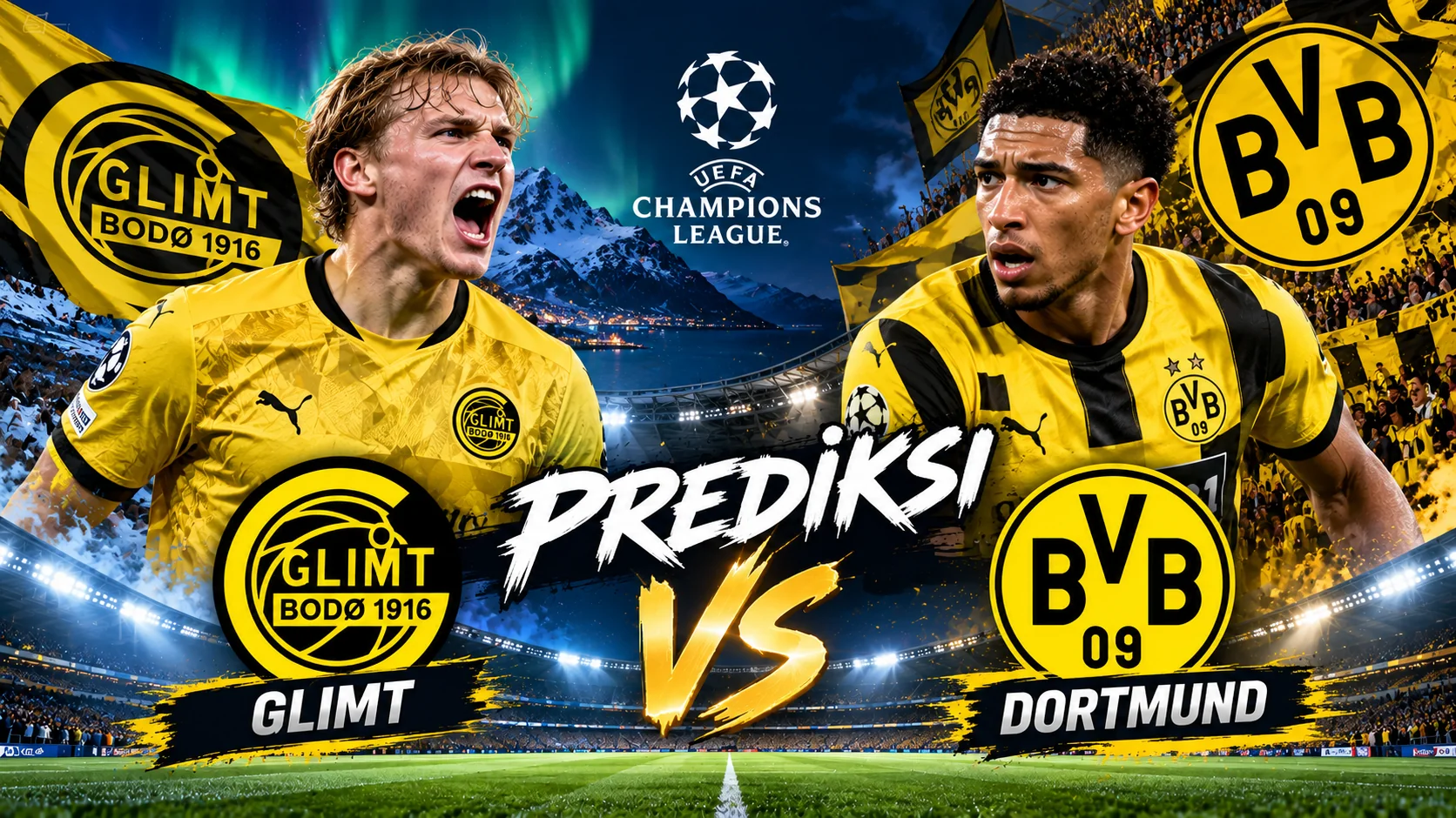 Prediksi Glimt vs Dortmund