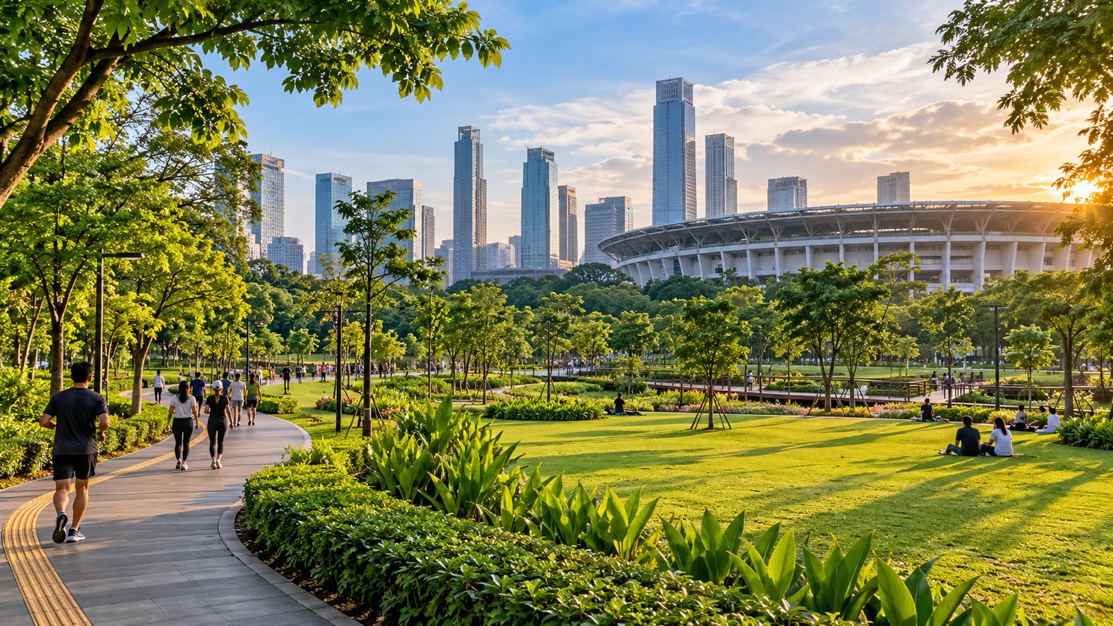 Taman Kota GBK Tutup Jam